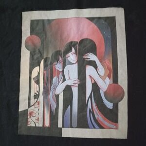 UMAI T-shirt Lapse of Memory Unisex Size M Black Short Sleeve 100% Cotton Animee